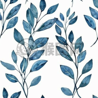 自然叶脉纹理瓷砖设计，适合1:1印花，完美呈现和谐有机设计