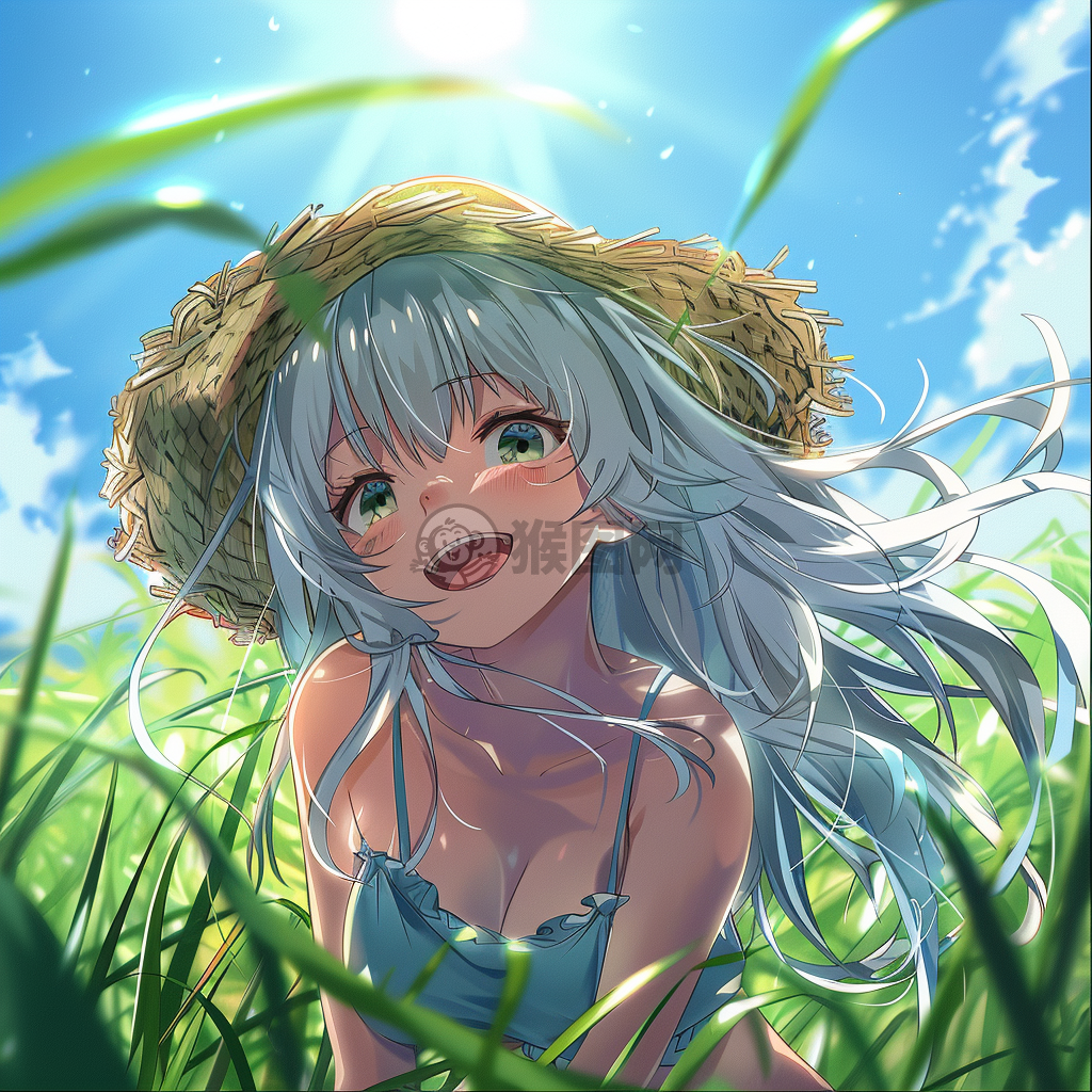 草绿阳光，一望无际