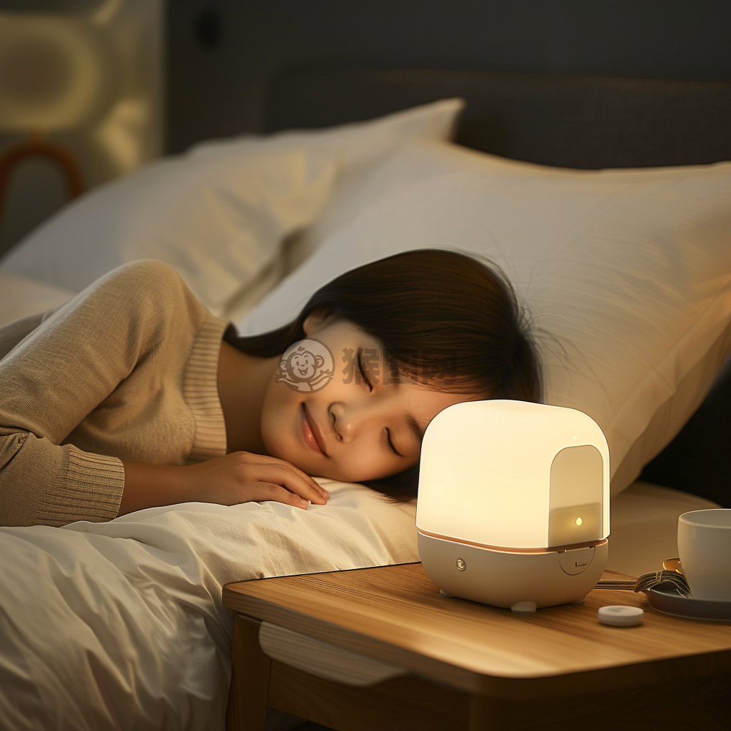“迷人床头夜灯，守护亲子安眠”。