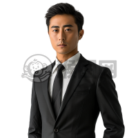 现代商务男士西装广告摄影