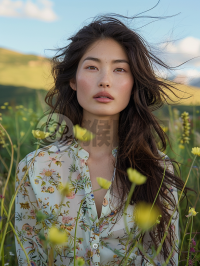 静美山水丽人行