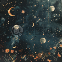 璀璨星空，星河梦幻