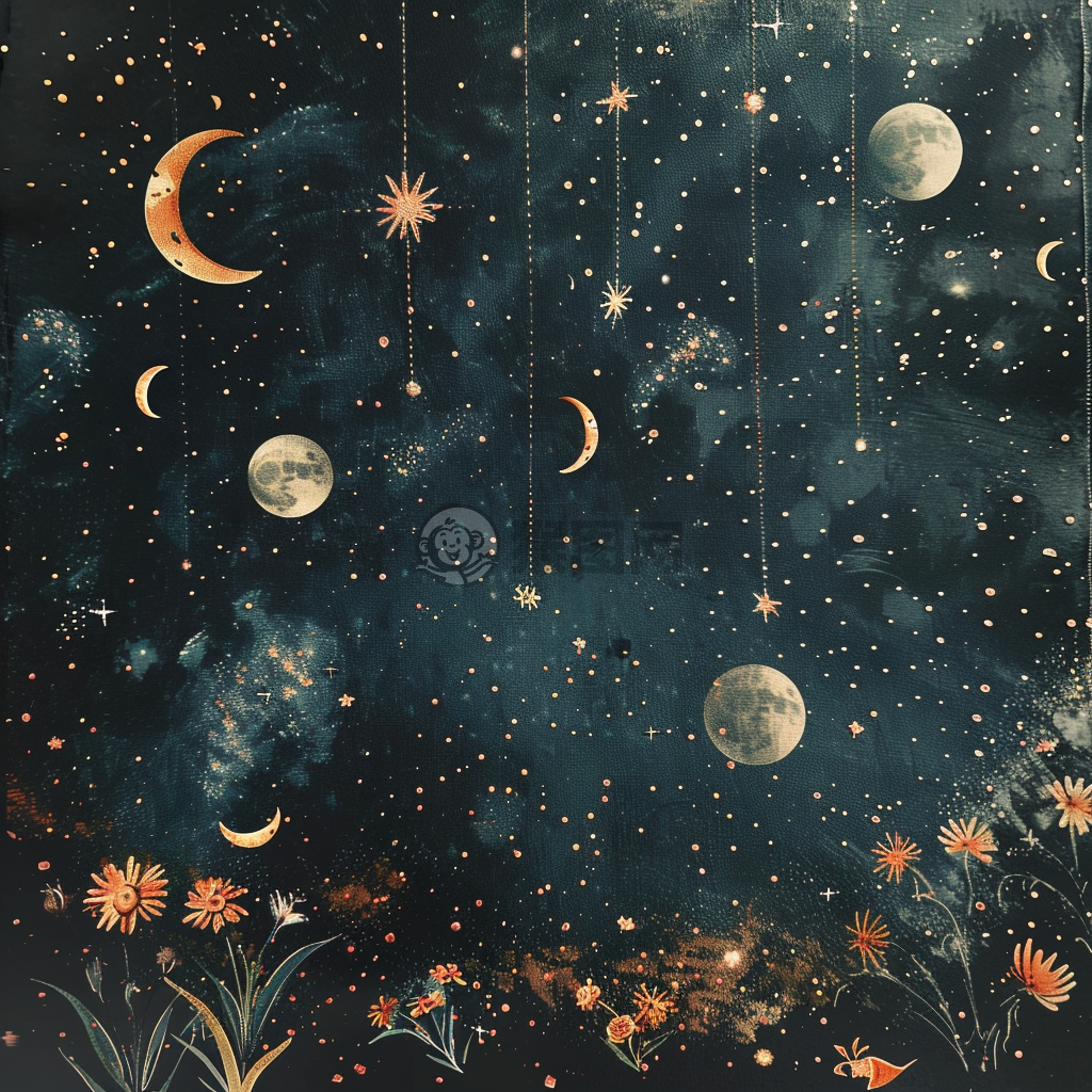 璀璨星空，星河梦幻