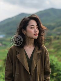 《山水之间自在女》