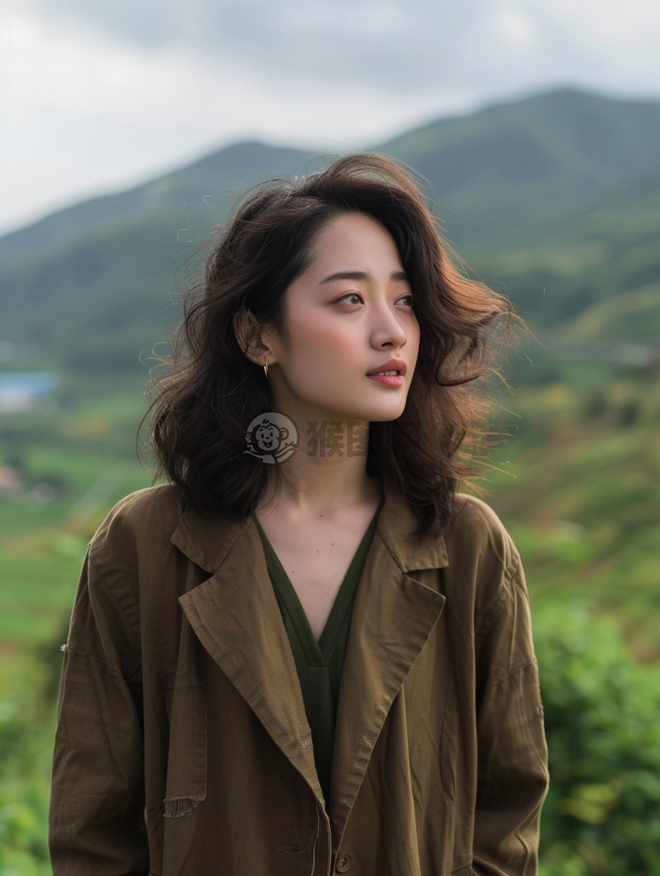 《山水之间自在女》