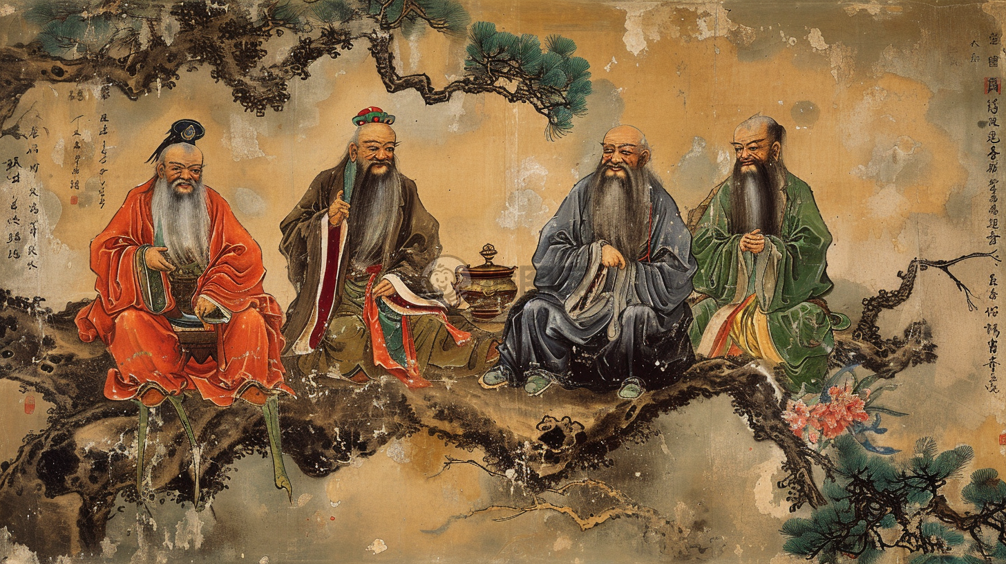 五福临门，富贵长寿，福禄双全
