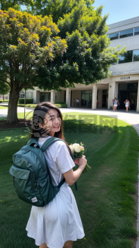 《校园春日行》