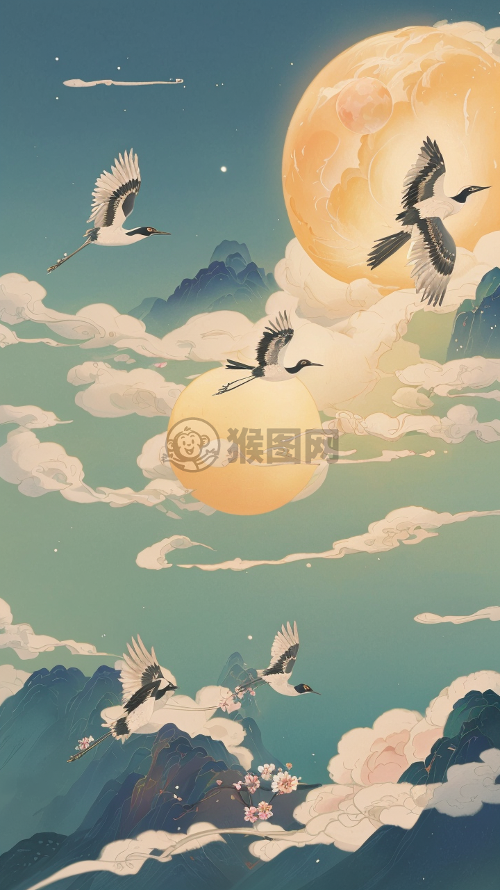 空中花絮飞 凝鸟国画韵