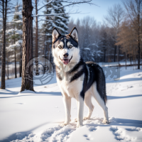 《雪原之狼：苏必利尔雪橇犬的深情呼唤》