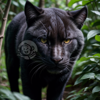 黑豹丛林狩猎：索尼A7R IV拍摄精美照片