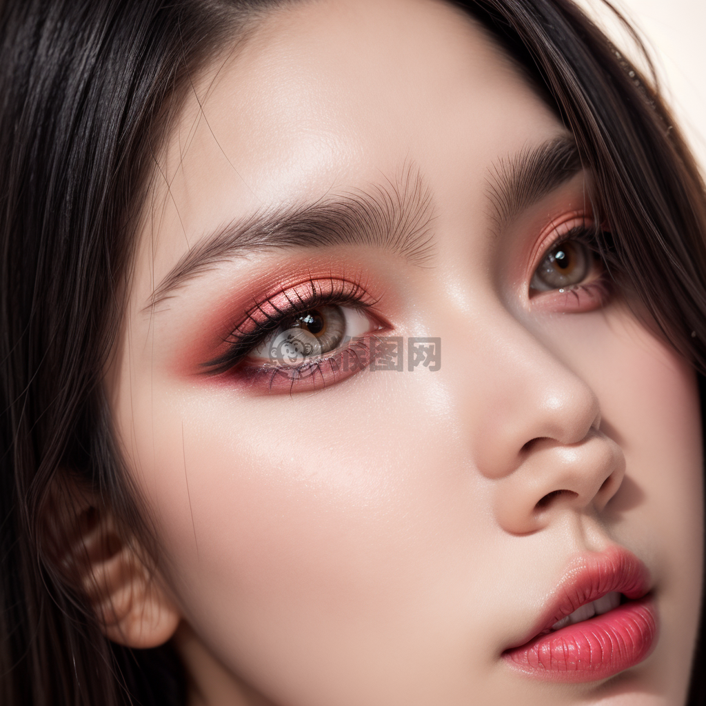 《女性彩妆大师摄影》