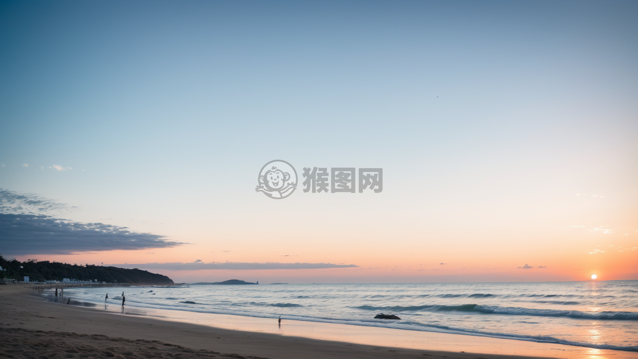 日出海岸风光照