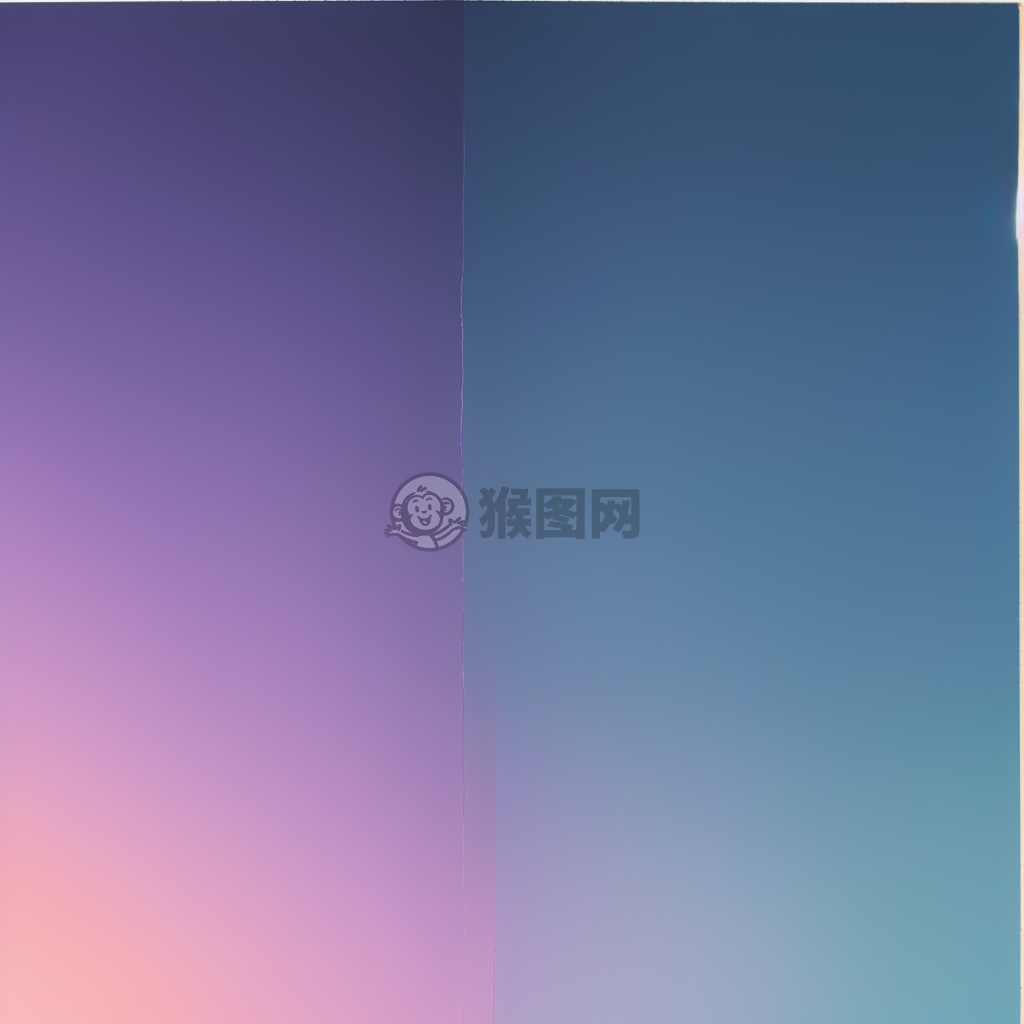深蓝渐变背景下的精致照片