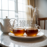 现代茶艺与极简美学结合的精致瞬间