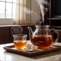 现代茶艺与极简主义之美：茶香与光影交织