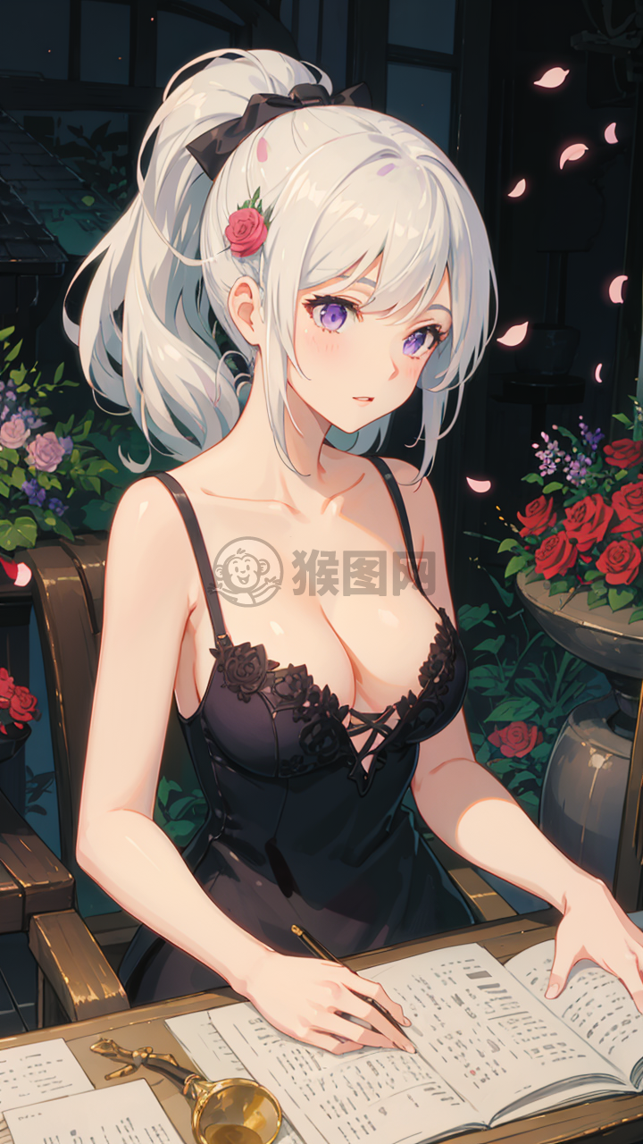 绚丽梦幻少女画像