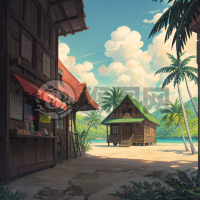 夏日海滩狂欢记