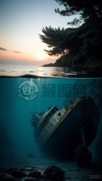海底沉船与神秘生物奇观