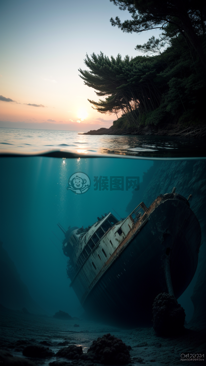 海底沉船与神秘生物奇观