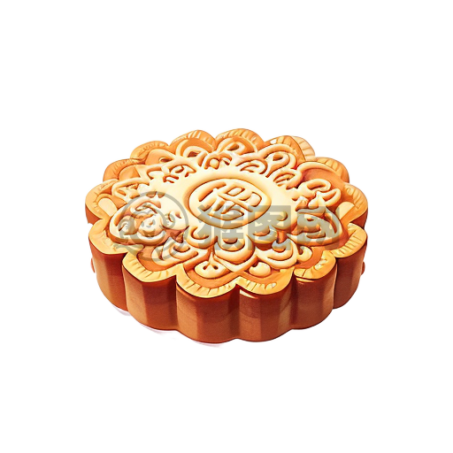 传统月饼，皎洁月光美食香