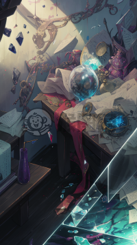 《精致画作：白色独角美女动态摄影》