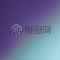 紫蓝渐变梦幻写真照