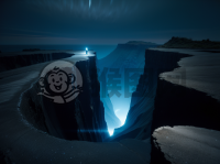 深海峡谷神秘生物奇景