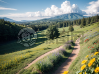 远山花海中微观实景超高清RAW图