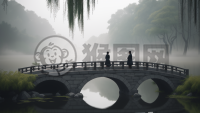 江南水乡梦幻之景
