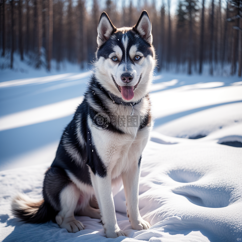 《雪原之狼：苏必利尔雪橇犬的深情呼唤》
