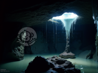 海底奇观：神秘洞穴与深海生物