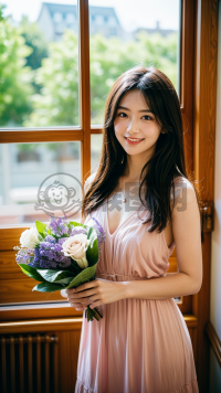 《教室里的年轻女教师》
