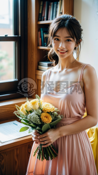 《教室里的年轻女教师》