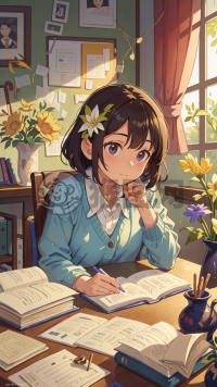 《师生书桌：精致光影》