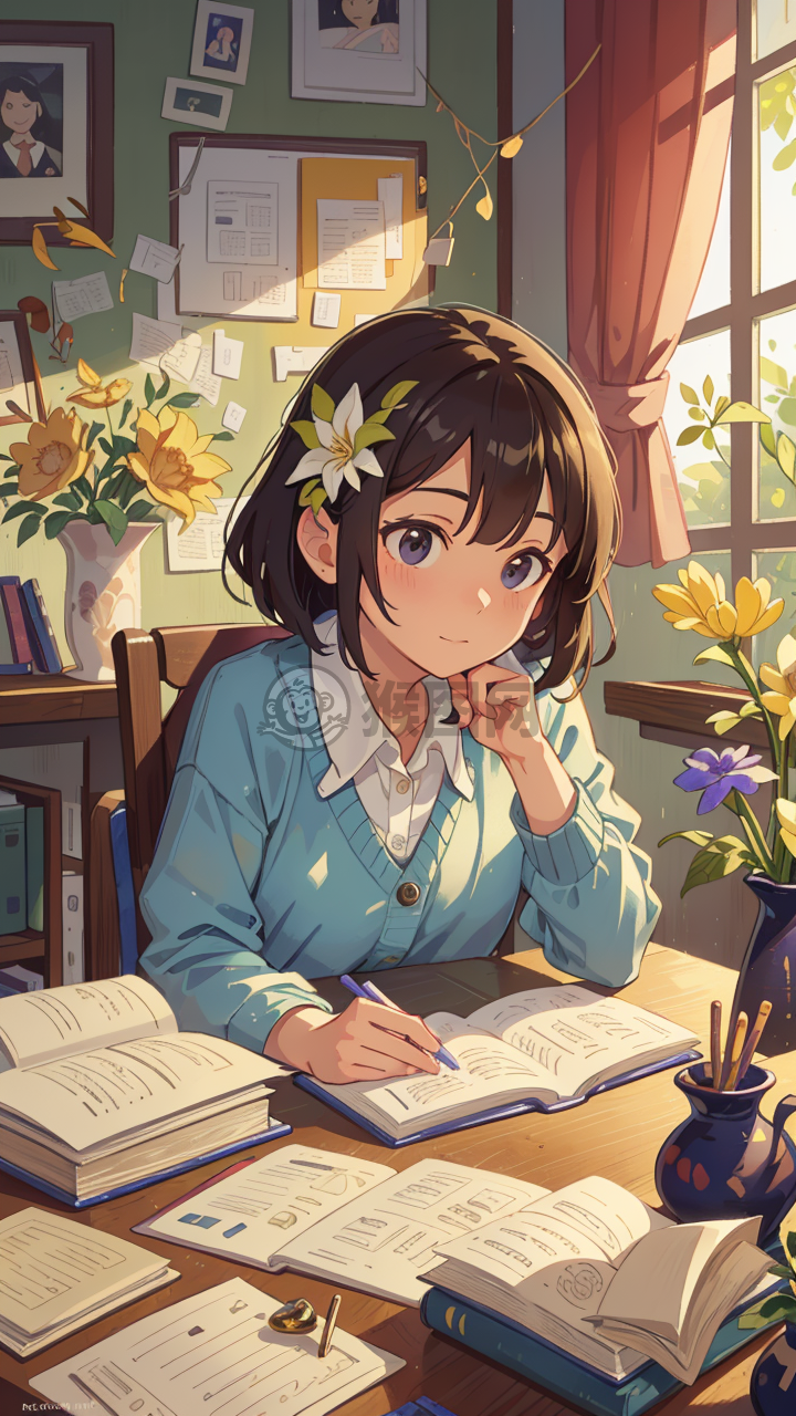 《师生书桌：精致光影》