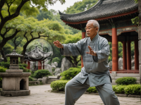 《太极老人静园舞》