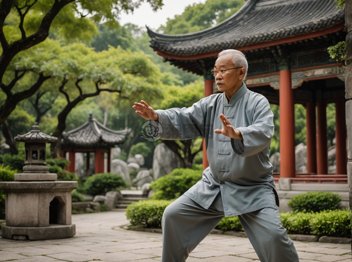 《太极老人静园舞》