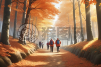 重阳登高赏秋景