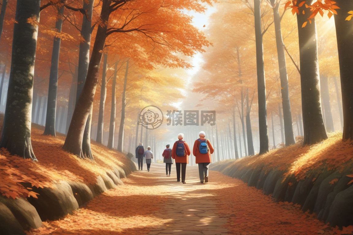 重阳登高赏秋景