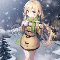 雪夜甜心共热可，绿丝绒裹暖意浓