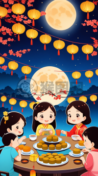 月圆人团圆，中秋节快乐