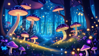 梦幻森林之夜的奇妙冒险
