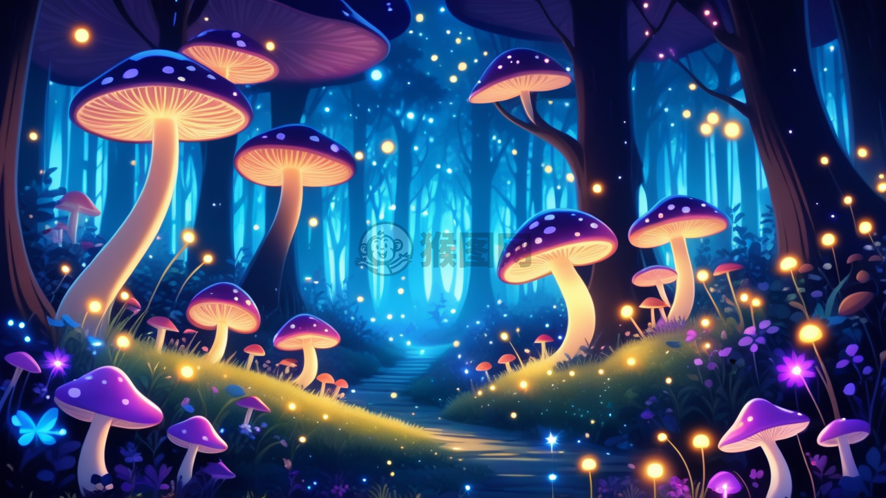 梦幻森林之夜的奇妙冒险