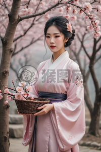 梅花树下诗酒谈