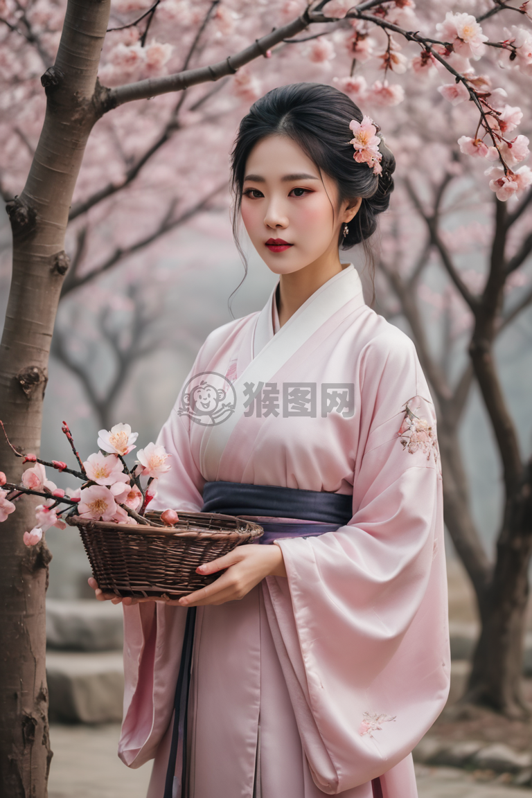 梅花树下诗酒谈