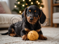 室内摄影：绒球与小猎犬的精彩瞬间