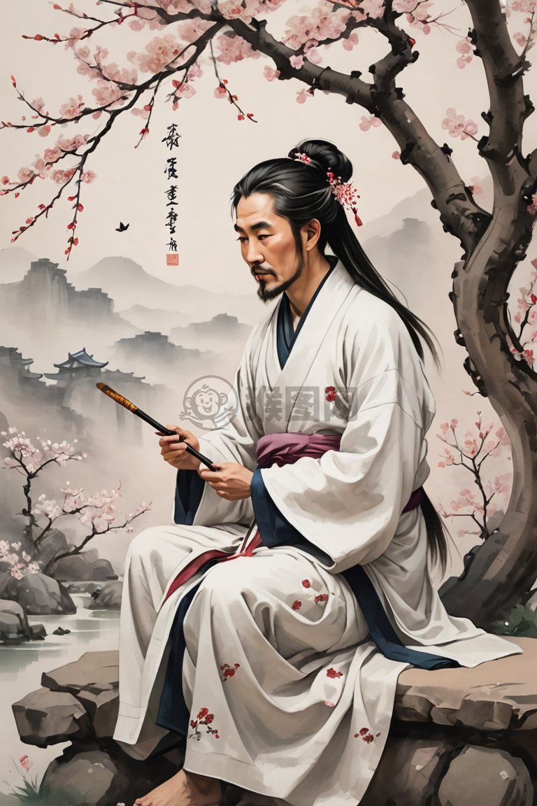梅花诗意，画笔传神