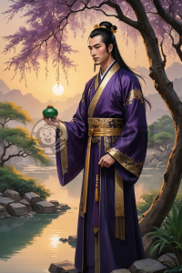 《紫金溪畔古王立》
