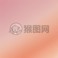 粉橙渐变背景下的唯美背景图片
