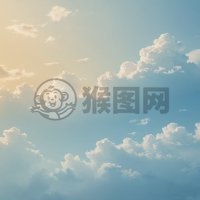 柔和渐变背景下的静谧之旅